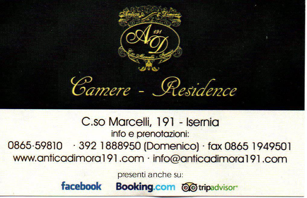 Antica Dimora 191 Hotel Isernia Exterior foto